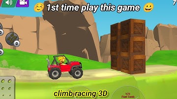 hiil climb racing 3D || game play walkthrough part 1 - jeep ( iOS Android ) #bacho_vali_game