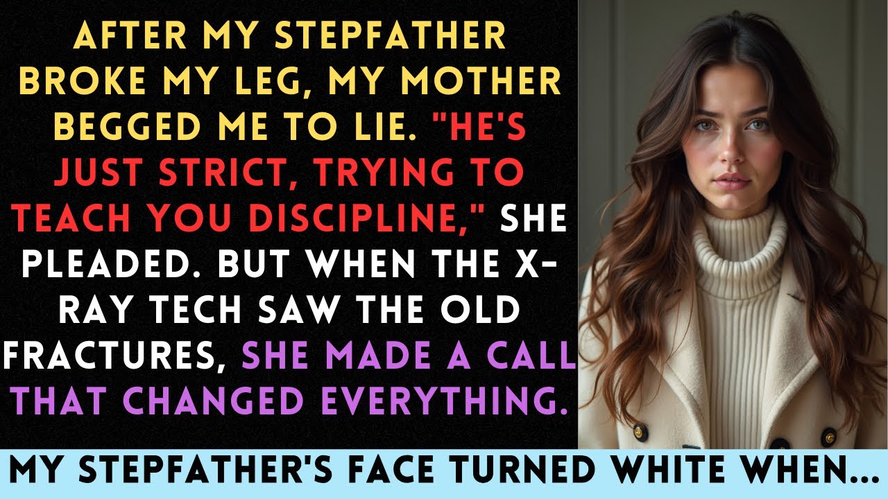 Отчим сломал мне ногу. Родственники сказали, что он просто строгий. Рентгенолог вызвал полицию...