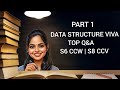 #1 Data Structures Viva Questions| Top 10 Questions with Simple Examples | BTech CSE