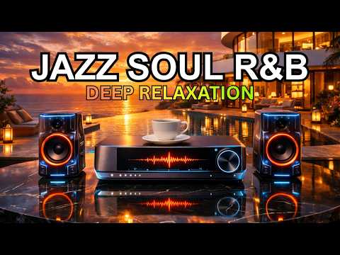 Smooth Jazz x Soulful R&B💚Study & Relaxation–Soft Instrumental Music to Chill, Focus, Sleep