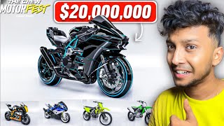 FINALLY KAWASAKI NINJA H2R LIGHT RIDER EDITION IS HERE! 🤑 The Crew Motorfest - LOGITECH G29