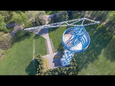 Video: Parachute tower (Wieza spadochronowa) description and photos - Poland: Katowice