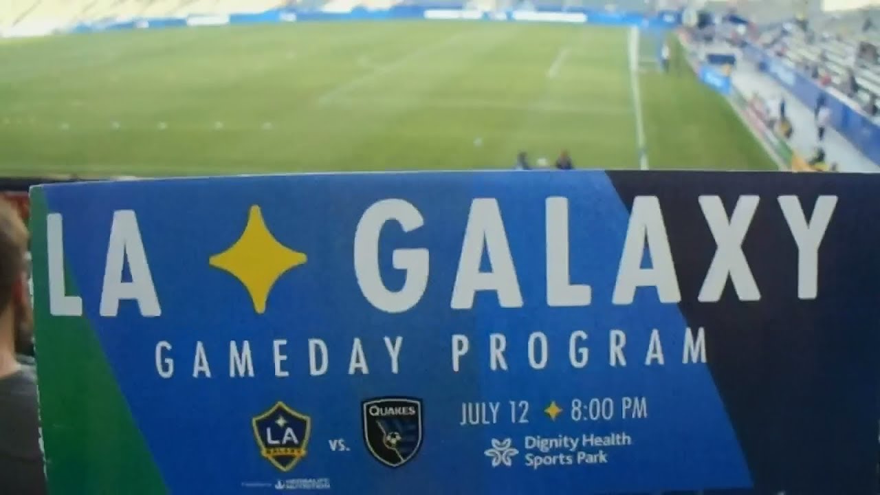 OUR *1ST* LA GALAXY SOCCER GAME! (July 12, 2019) YouTube