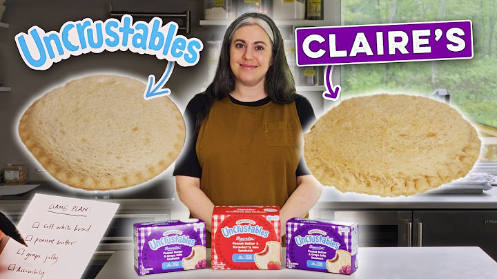 I Tried Making Homemade Uncrustables | Claire Recreates