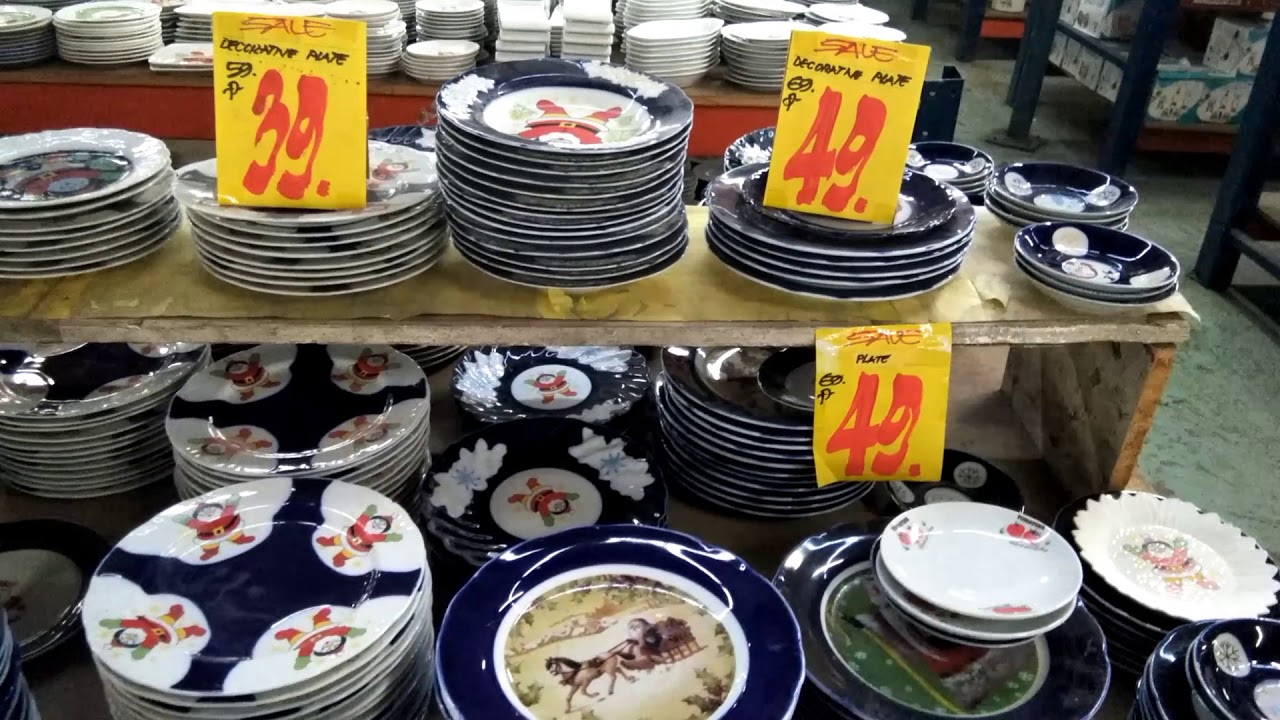Murang Bilihan ng Ceramic Plates, Mugs At Dinnerware sets Presyong