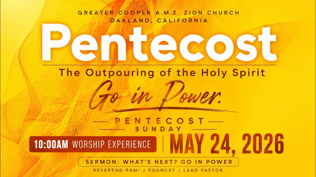 Go In Power | Pastor Rami Pouncey | Sunday Morning Worship  05.24.2026