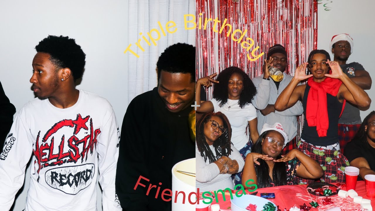 Triple Birthday + Friendsmas