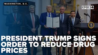 Trump to sign executive order to reduce prescription drug prices by up to 80%