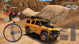 Land Rover Defender 4X4 SUV Crazy OffRoad Driving - OffRoad Drive Desert 3D - Android Gameplay screenshot 5