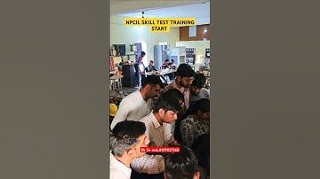 NPCIL Stipendiary Trainee  Category-II SKILL Test Electrician  #npcilskilltest #electricianskilltest