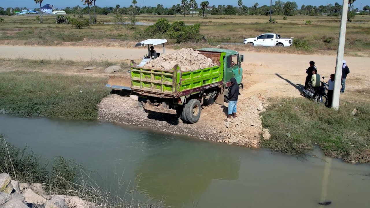Project! Dozer Hitachi DELETE Trash To building the river