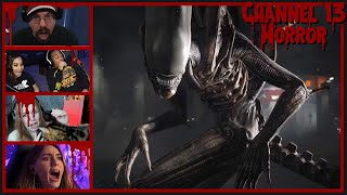 Gamers React To Alien Isolation Scary Games Gameplay - 2