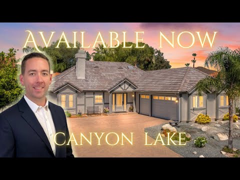 23216 Continental Dr, Canyon Lake, CA home video tour