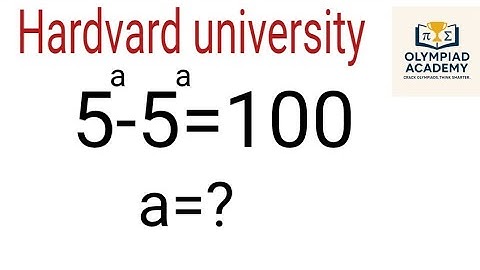 Germany | Can you solve? | A nice exponential algebra problem :a=? |