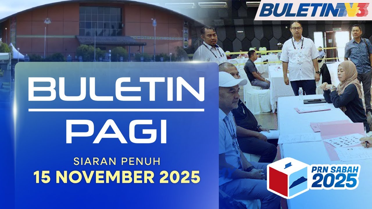 Proses Penamaan 73 DUN Lancar Di 25 Lokasi Seluruh Sabah | Buletin Pagi, 15 November 2025
