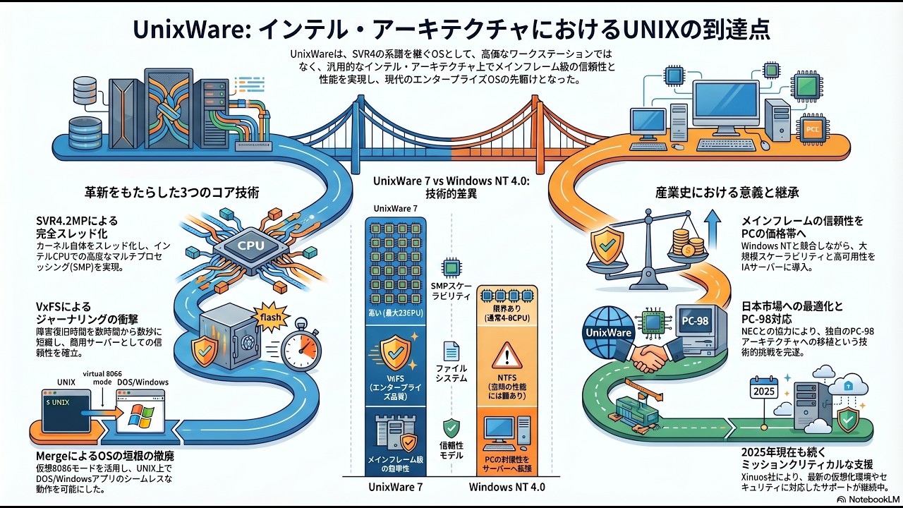 UnixWare 時代が忘れたOS - YouTube