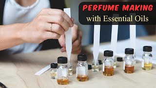 How to make Essential oil based perfume at home? #perfumemaking #essentialoils #attar