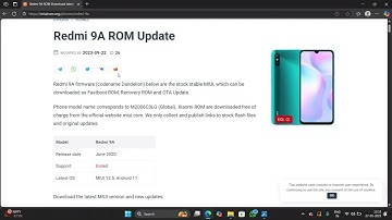 Redmi 9A HyperOS 2.0 Update [ Android 14 - 15 ] Download Link | Release Date | Redmi 9A New Update 🔥
