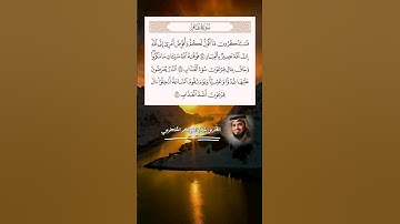 سورة غافر آية (44_46) القارئ #ابو_بكر_الشاطري