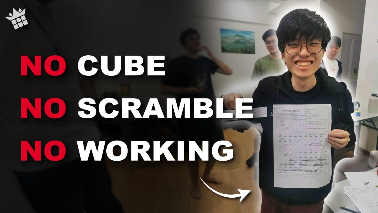 Cube Fmc A RUBIKS CUBE COMPETITION only for GENIUSES! FMC 2024 - YouTube