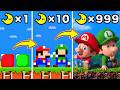 ムーンを取るたびにリアルになるマリオ実況