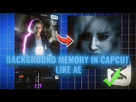 Tutorial for this background memory edits like AE in capcut, For educational purposes