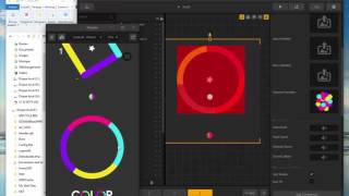 setting up the defeated animation-creating color switch with buildbox part 6 screenshot 3