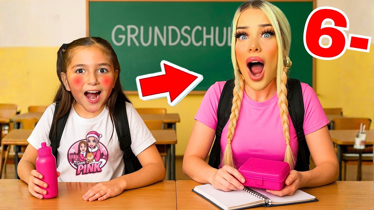 WIR gehen zusammen in die SCHULE 😳
