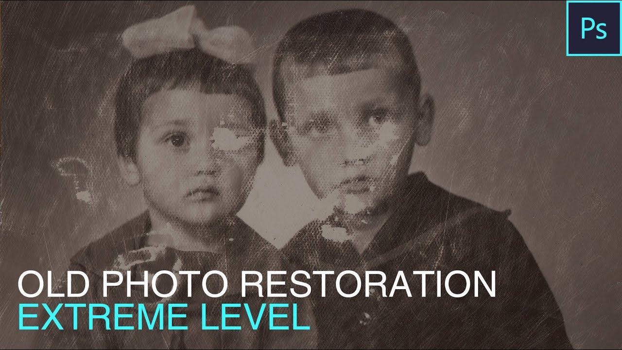 Old Photo Restoration Extreme Level by FixThePhoto