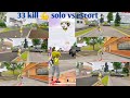 33 kill 💪 Ak47+M10 99%Headshot Rete💯 solo vs escort Full gameplay 