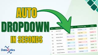 Automatically Turn Tables into Dynamic Dropdowns