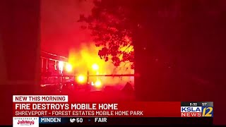 Shreveport firefighters battle 2 early morning blazes