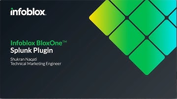 Infoblox BloxOne Splunk Plugin
