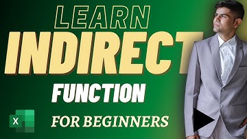 How to Use the INDIRECT Function in Excel | Lookup Functions