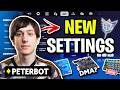 Peterbot *REVEALS* New FNCS Settings! 🏆 (BEST SENS)