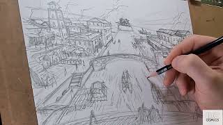 Draw/Process E14: Drawing a comic book page