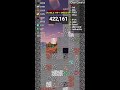 Extreme Minecraft Falling Pickaxe Game with Chat control #short #minecraftlive #shortslive