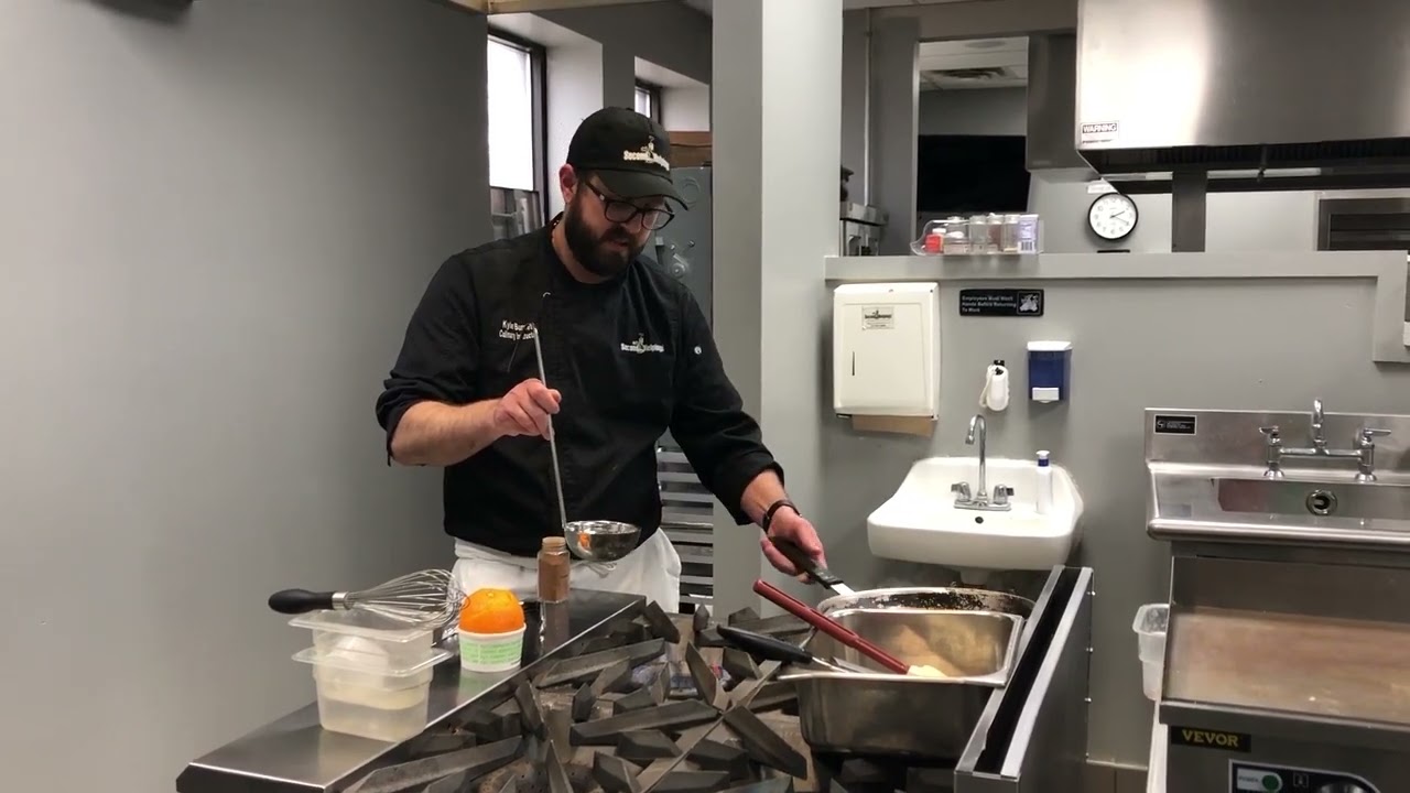 Cherries Jubilee Demo with Chef Kyle