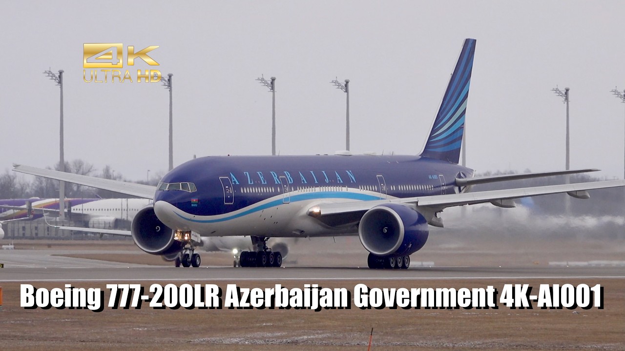 Boeing 777-200LR from Azerbaijan Airlines Government 4K-AI001