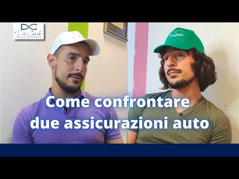 Come confrontare due assicurazioni auto