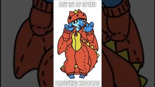 Day 32 of Speed Drawing Kobolds