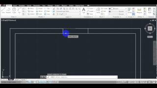 رسم شباك ببرنامج الأوتوكاد | drawing a window in autocad