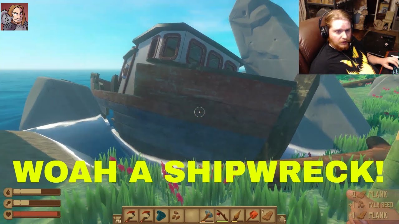 The Raft Episode 5 A Shipwreck and a Plane Crash!? YouTube
