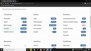 Data Bases- NCBI, PUBMED, MESH, PDB, UNIPROT, PDBSUM | RASALSI