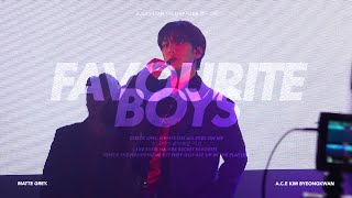 [4K] 240428 A.C.E Japan 1st Live Tour 僕らの春 - 도깨비 (Favourite Boys) | 김병관 BK Focus