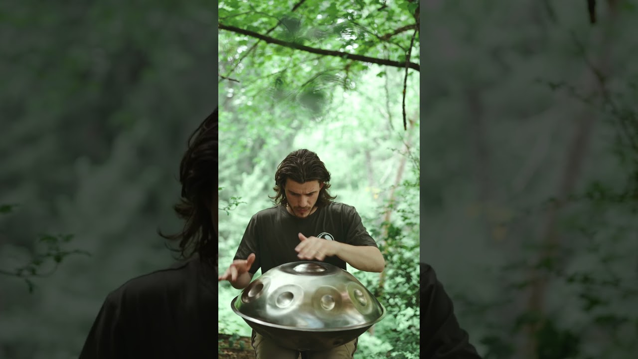 Flowing with @SatyaSoundSculptures F2 Minor🛸🛸 #handpan #music