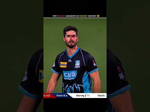 TOP 3INJURY MOMENTSIN CRICKET HISTORY 🤯🤯