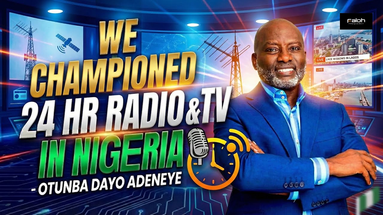 Otunba D1 Adeneye reveals how AIT and Raypower shaped Nigerian entertainment and Afrobeats.