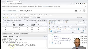 R Studio - How to perform a Fisher
