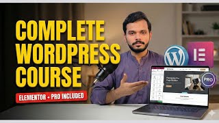Wordpress Course 2025 | Build E-commerce Website with WordPress &amp; Elementor Pro | Installation Guide